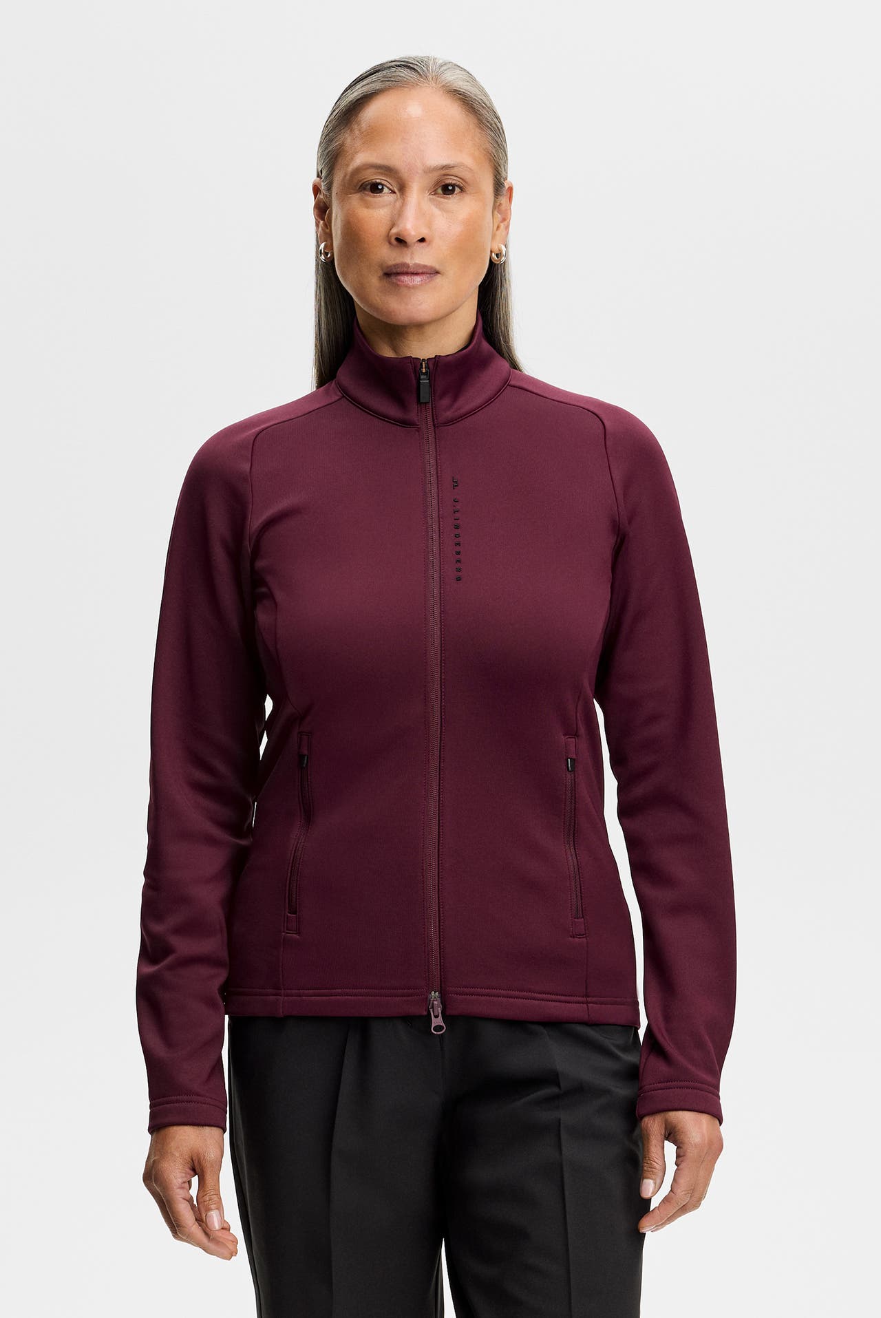 J.LINDEBERG Midlayer 'Selena' weinrot, Bild 1