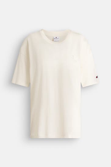 CHAMPION T-Shirt vanille