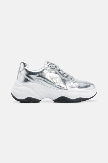 GUESS 'Happy' Sneakers, silver