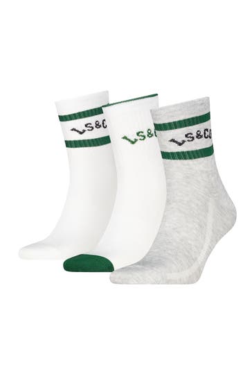 LEVI'S® 3er-Pack Socken mehrfarbig