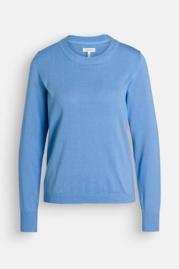 PART TWO Strickpullover 'Gertie' blau