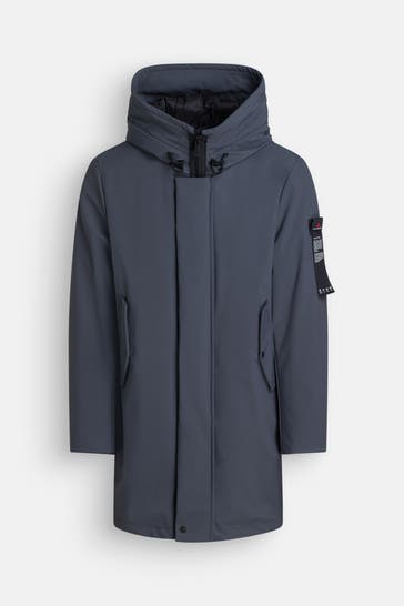 PEUTEREY Parka 'Kasa' dunkelgrau