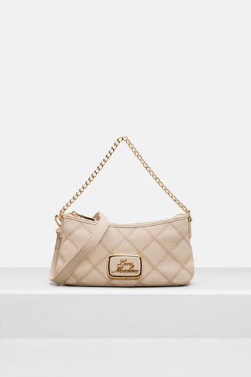 LOVE MOSCHINO Schultertasche beige