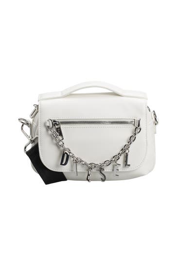 DIESEL Handtasche weiß