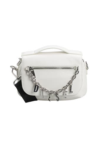 DIESEL Handtasche weiß