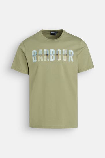 BARBOUR T-Shirt grün