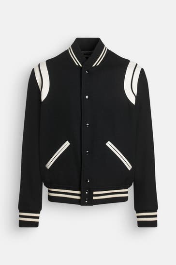 SAINT LAURENT Collegejacke mehrfarbig