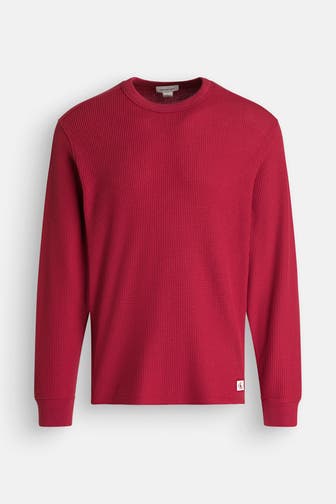 CALVIN KLEIN Strickpullover burgunder