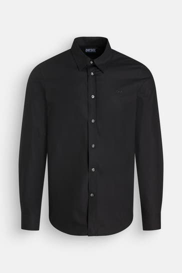 DIESEL Casual-Hemd 'Ben' schwarz