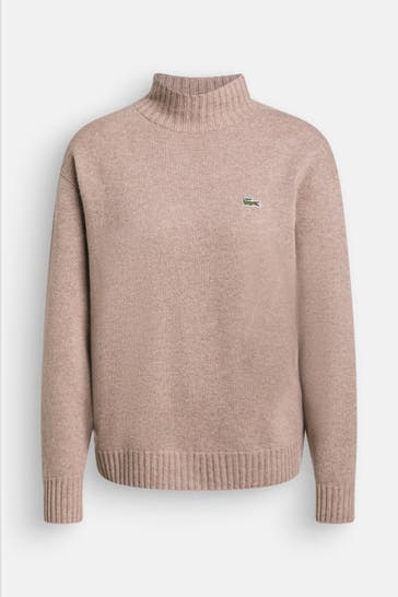 LACOSTE Cashmerepullover beige