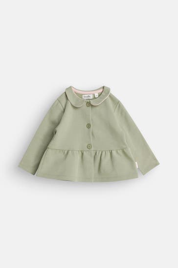 SANETTA Sweatjacke hellgrün