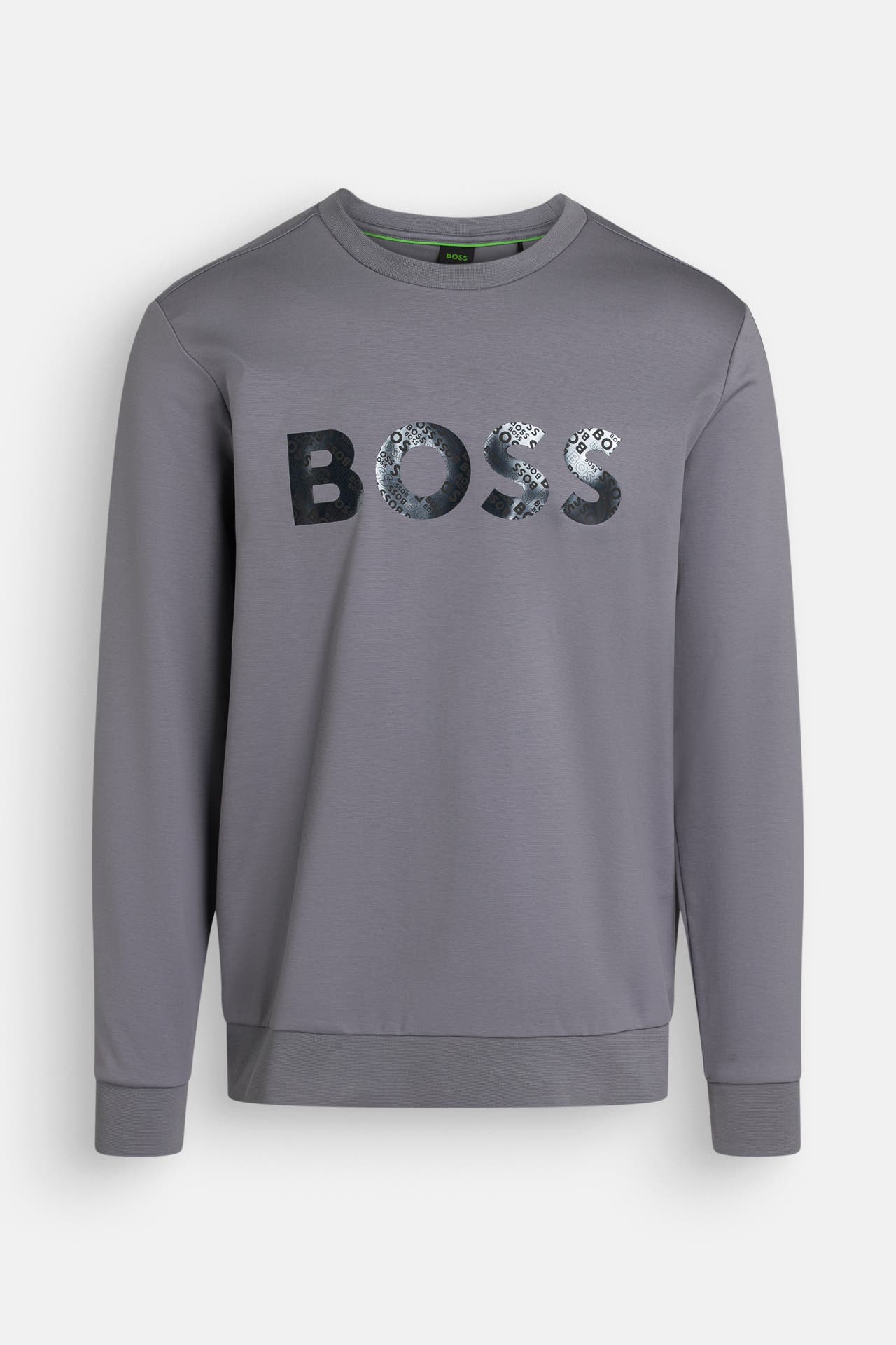 BOSS Sweatshirt 'Salbo Mirror' grau, Bild 1