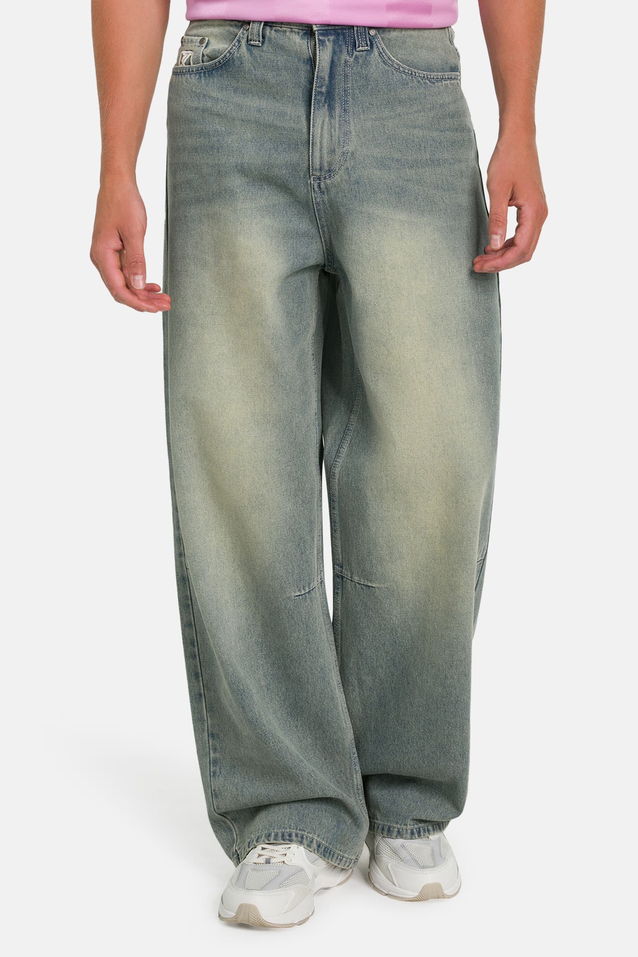 KARL KANI Jeans graublau baggy, Bild 1