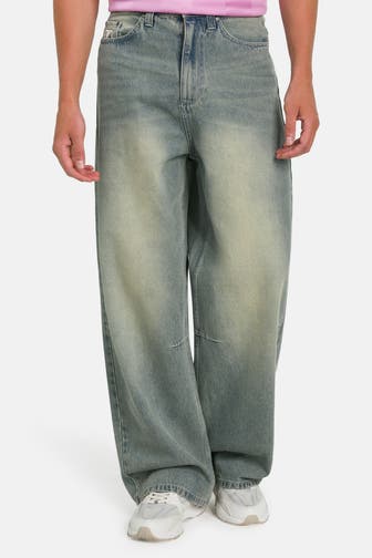 KARL KANI Jeans graublau baggy