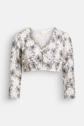 KRÜGER Dirndlbluse 'Ashlyn' floral
