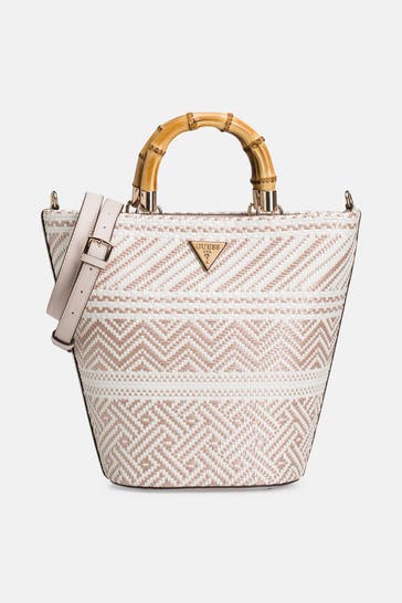 GUESS Handtasche 'Happyland' gemustert
