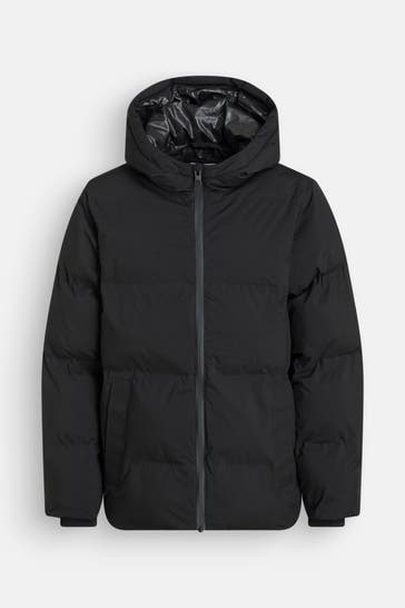 JACK & JONES Steppjacke 'Planet Puffer' schwarz