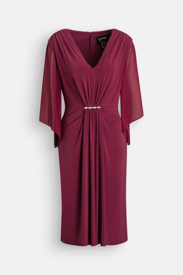 JOSEPH RIBKOFF Cocktailkleid bordeaux