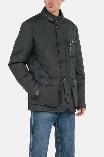 HANDSTICH Steppjacke 'Kent' anthrazit