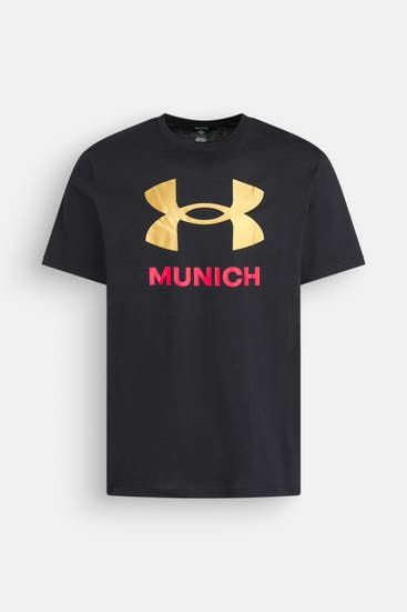 UNDER ARMOUR - T-Shirt 'Munich' schwarz
