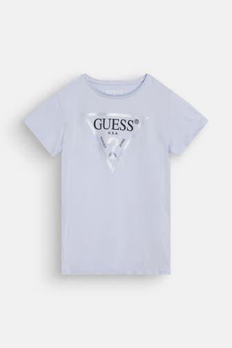 GUESS T-Shirt hellblau
