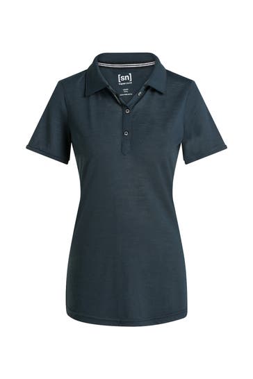 SUPER.NATURAL Polo-Shirt marine