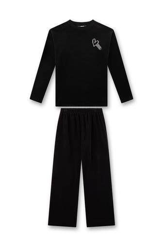 SANETTA Set: Sweatshirt und Sweatpants