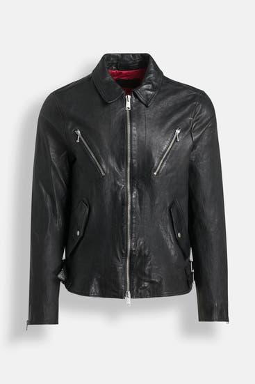 ALLSAINTS - Lederjacke 'Koshi' schwarz