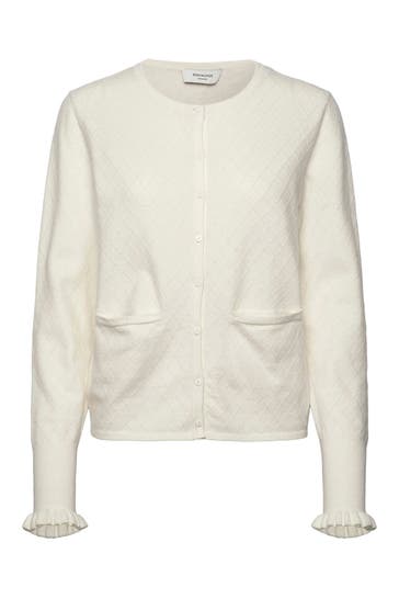 ROSEMUNDE Strickjacke 'Dahlia' weiß