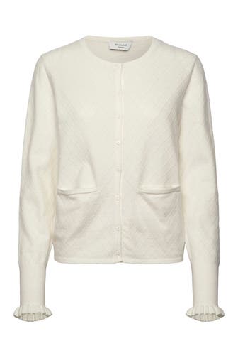 ROSEMUNDE Strickjacke 'Dahlia' weiß