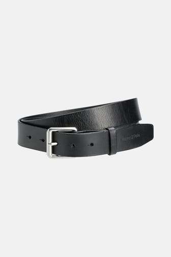MARC O'POLO Ledergürtel schwarz