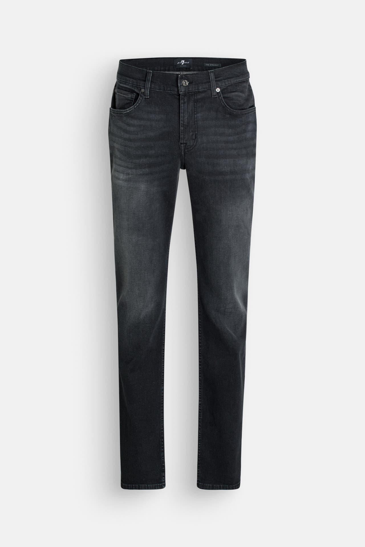 7 FOR ALL MANKIND Jeans dunkelgrau straight, Bild 1