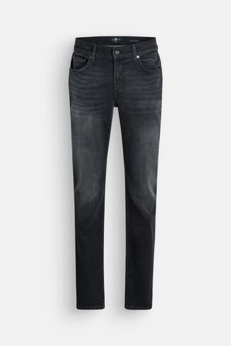 7 FOR ALL MANKIND Jeans dunkelgrau straight