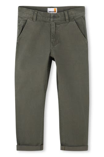 TIMBERLAND Stoffhose oliv