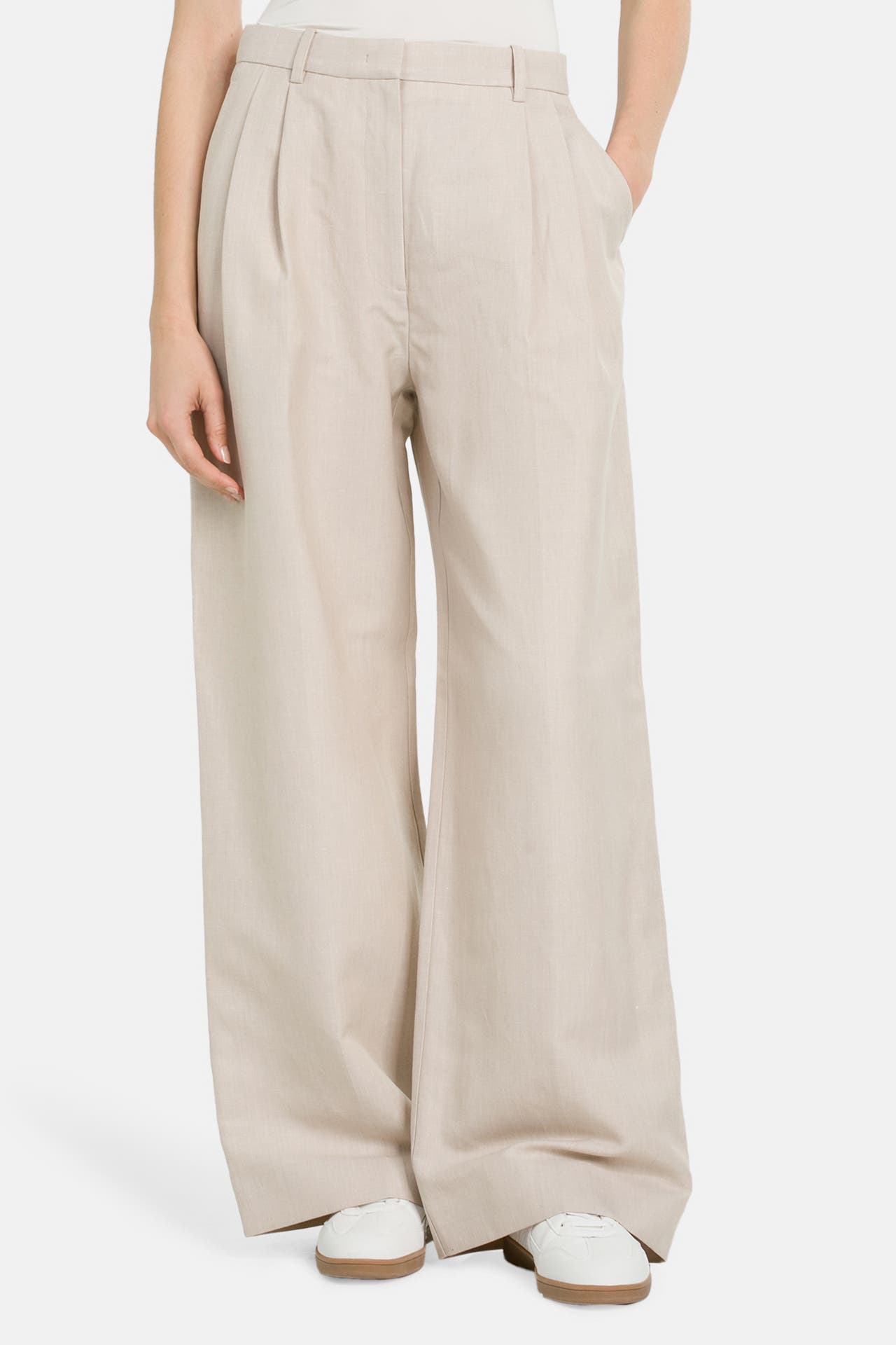 TOMMY HILFIGER Leinenmixhose relaxed straight, Bild 1
