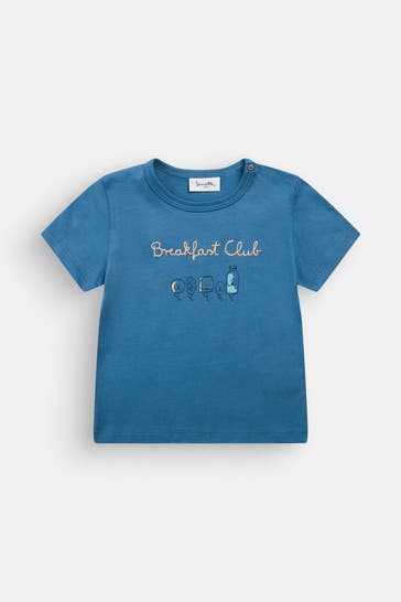 SANETTA T-Shirt blau