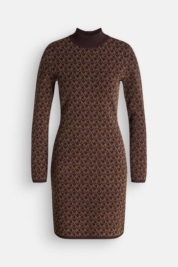 MICHAEL MICHAEL KORS Kleid braun gemustert