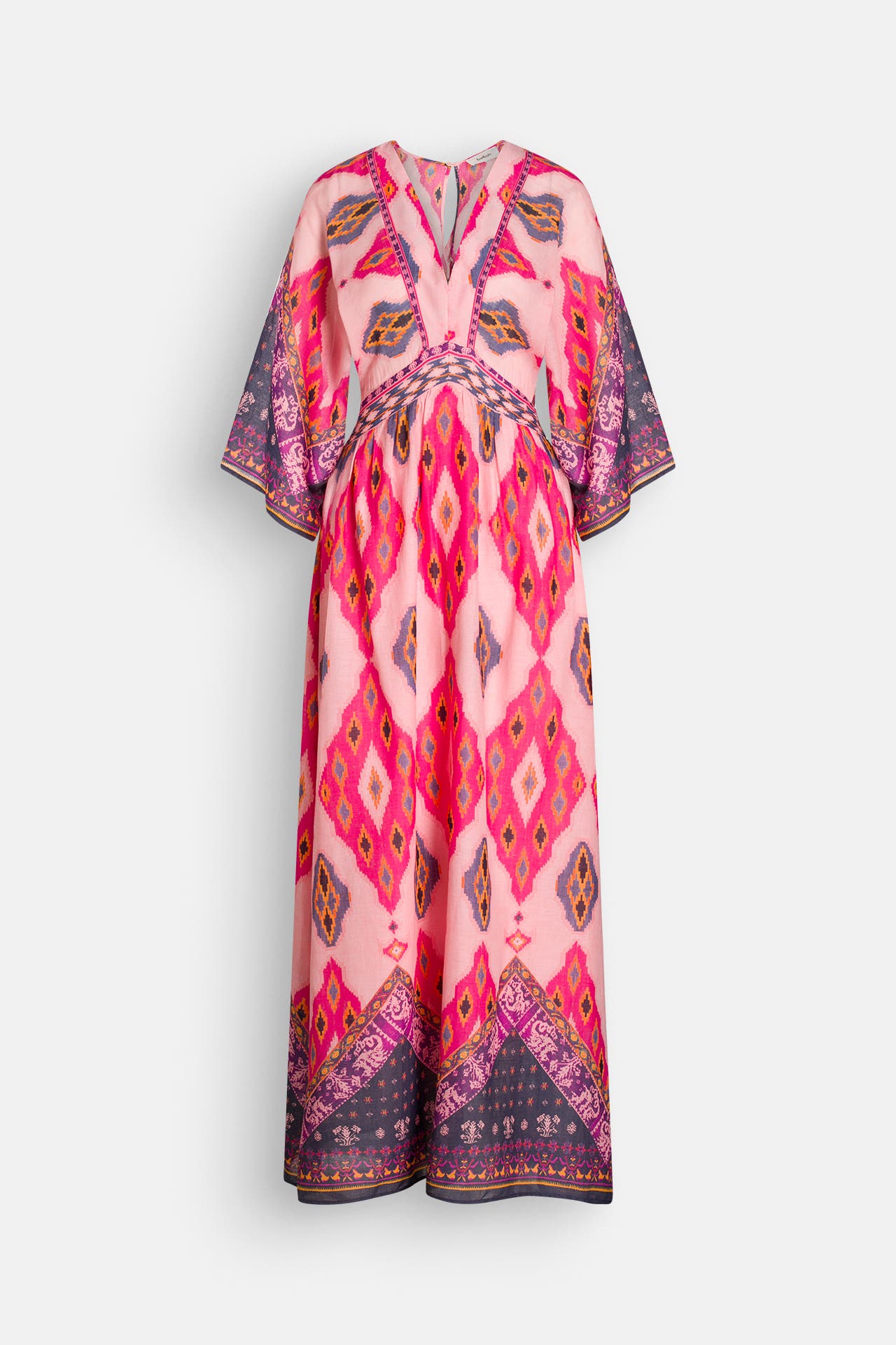 BA&SH Maxikleid 'Yin' gemustert, Bild 1