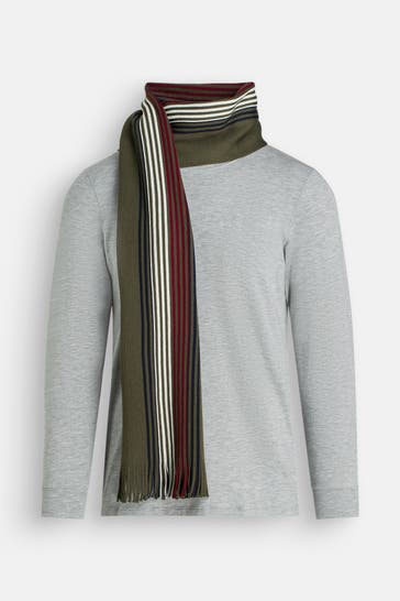 TOMMY HILFIGER Wollmix-Schal mehrfarbig