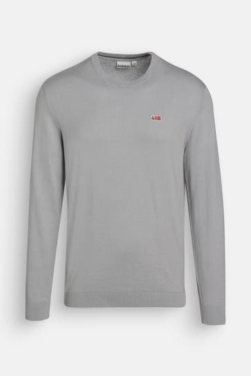 NAPAPIJRI Strickpullover hellgrau
