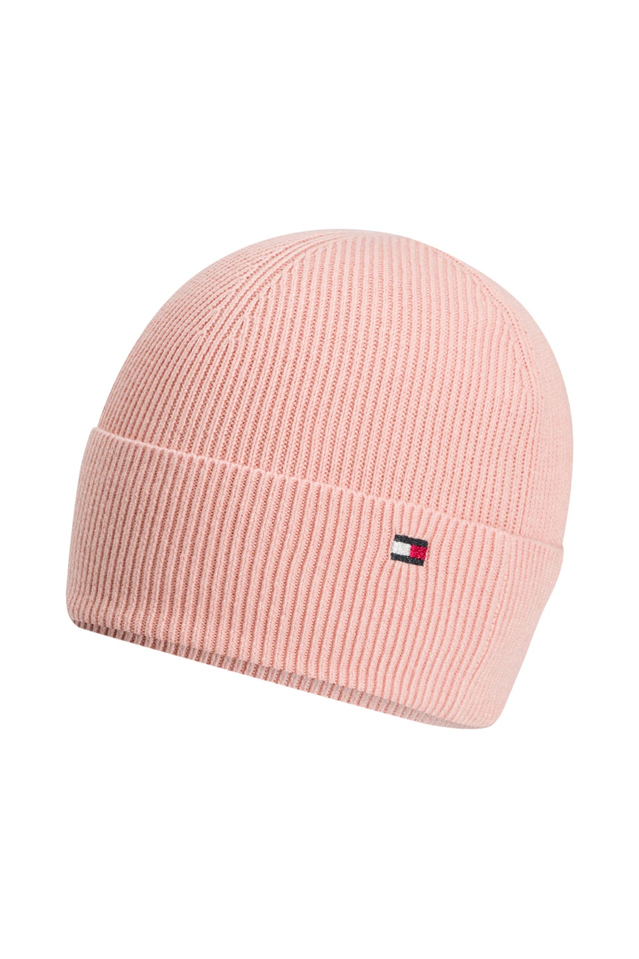 TOMMY HILFIGER Strickmütze rosa » günstig online kaufen Outletcity