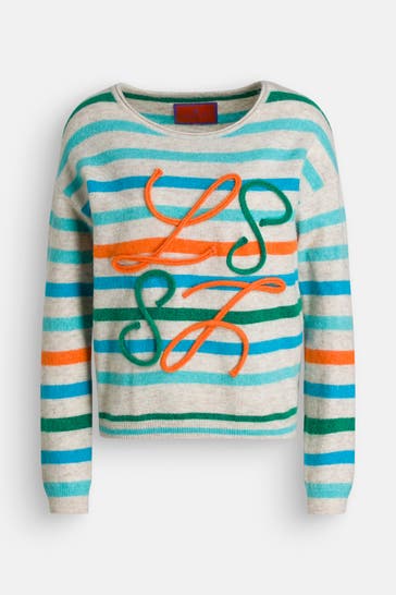 LIEBLINGSSTÜCK Strickpullover gestreift