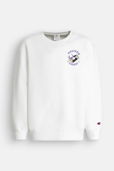 CHAMPION Sweatshirt weiß