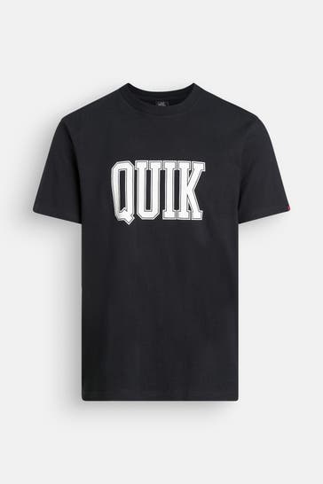 QUIKSILVER T-Shirt schwarz