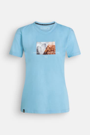 SALEWA Funktionsshirt hellblau