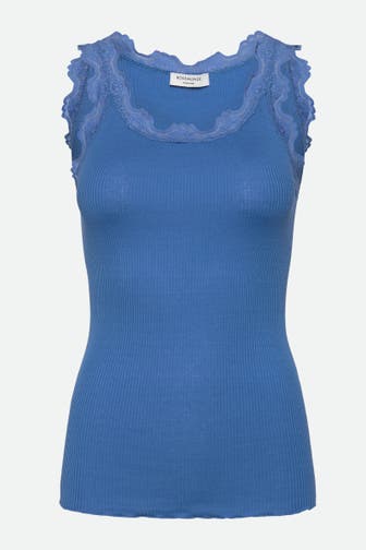 ROSEMUNDE Top 'Babette' blau