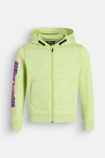 REPLAY Sweatjacke apfelgrün