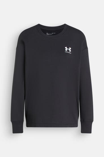 UNDER ARMOUR - Sweatshirt 'Rival Fleece' schwarz
