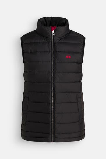 LA MARTINA Daunenweste schwarz