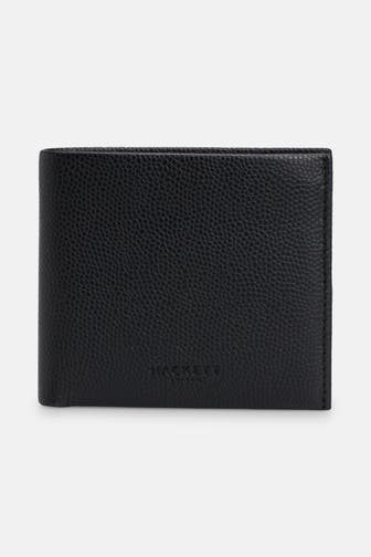 HACKETT Ledergeldbörse 'Best Col' schwarz